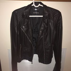 Leather jacket from Express women’s size Medium